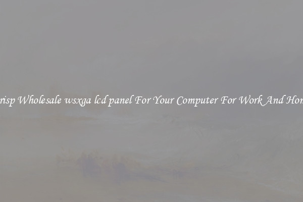 Crisp Wholesale wsxga lcd panel For Your Computer For Work And Home